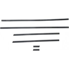 TŞT Toyota Corolla- AE101- 1993-1998  Ön/arka Kapı Bandı Set Sıyah Yapıskanlı (6 Parça))