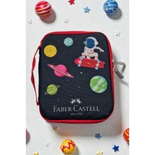 Faber-Castell 25 Gözlü Büyük Boy  Kalem Kutusu Gezegenler