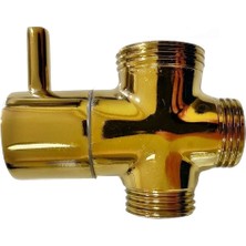 Meriva M87 Altın Gold  Banyo Robot Duş Seti Yönlendirici Musluk