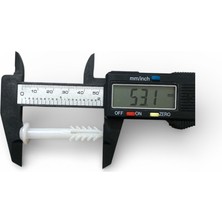 Tuna Çivili Korniş Dübel 50 Adet