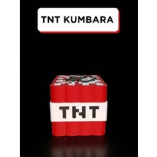 Mutlu Müşteri Eco Lounge Minecraft Tnt Kumbara 10X10 – Çocuk Odası Dekoratif Hediye 3D Baskı