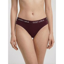 GOST LİRİA Calm Kadın Slip Külot Bordo