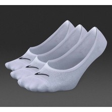 Nike 3ppk Womens Traınıng Footıem 3lü Beyaz Babet Çorap SX4674-101