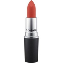 M.A.C Devoted To Chili 3 G Powder Kiss Lipstick Mat Bitişli Nemlendirme Etkili Ruj