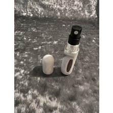 Meya Design 5 ml Doldurulabilir Mermer Desenli Alüminyum Mini Parfüm Şişesi