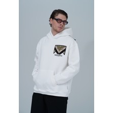 Javem Memories Never Die Oversize Sweatshirt Unisex Beyaz