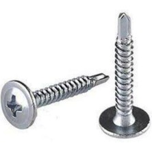 Tuna Pul Başlı Matkap Uçlu Akıllı Vida 3.9X16-19-25MM Toplam 150 Adet Vida