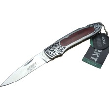 Ayder Timya Crkt Cr 0128 Rd Kamp Çakı 18 cm - Metal Desenli Sap, Kılıflı, Kutulu TG/TMYA1395 216729