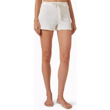 Lalide a Paris Clarence Pamuk Karışımlı Bağcıklı Şort Konforlu Lounge