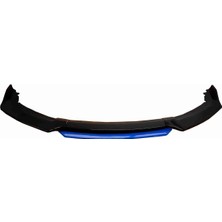 Sm Motors Fiat Doblo Ön Tampon Eki Body Kit Lip Karlık 4 parça (Mavi)