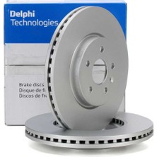 Volkswagen Caddy Ön Fren Diski 2011-2015 Delphi Takım 2 Adet 288MM