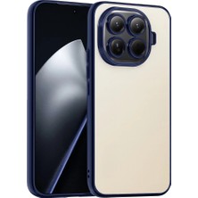 Buğz Xiaomi Mi 15T Pro Razer Lensli Silikon - Lacivert