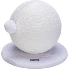 Karlie Sptrns Karlıe Kedi Tırmalama Küresi Bolly Beyaz 30.5cm