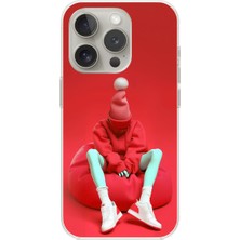 Dali Design iPhone 13 Pro Uyumlu Şeffaf Kılıf No Face 7 Tasarımlı