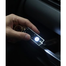 Akıllı Durak El Feneri Mini Taşınabilir LED Fener Anahtarlık  Çok Amaçlı Işıklı Anahtarlık (491)