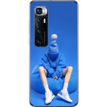 Dali Design Xiaomi Mi 10 Pro Uyumlu Şeffaf Kılıf No Face 5 Tasarımlı