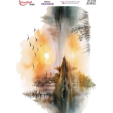 E Hobici Sulu Transfer Kağıdı 25X35CM ST-2158