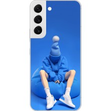 Dali Design Samsung Galaxy S22 Uyumlu Şeffaf Kılıf No Face 5 Tasarımlı