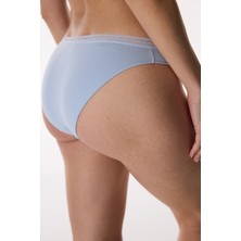 Penti Mavi Easy Pamuklu Trim Slip Külot