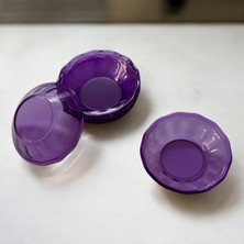 UpHome 12'li Çay Tabağı Bardak Altlığı Kristal