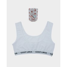 GOST LİRİA -Bare Spor Bralet Beyaz