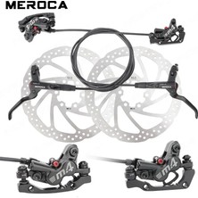 Meroca M4 Dört Pistonlu Hidrolik Disk Freni, Dağ Bisikleti Fren Sistemi MT420 Set