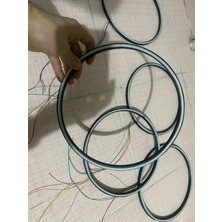 25 cm Magic Pixel Neon LED Kapa. Kayar LED Kapak. Animasyonluhoparlör Kapağı