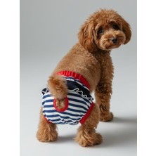 Kemique Pretty Liva Dişi Köpek Regl Külotu | Köpek Donu | Köpek Iç Çamaşırı | Ayarlanabilir Bağcıklı | Küçük Irklar Için