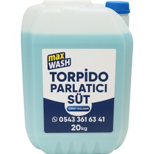 Max&Wash 20 kg 0 Yağ Oranlı Torpido Parlatıcı ve Besleyici Silikon Süt