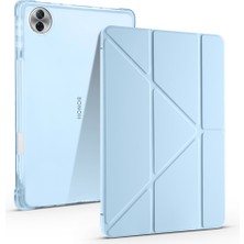 Nanospace Honor Pad 10 12.1 Ile Uyumlu Kılıf Tri Folding Kalem Bölmeli Standlı Kılıf