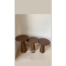 Ihlamur Wood Design Ihlamur Wood Desıgn Ceviz Mantar Sehpa