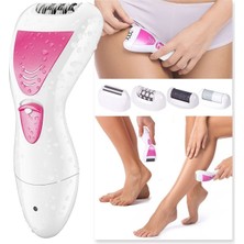 Go İthalat 4 In 1 Su Geçirmez Epilasyon Aleti Tüy Alma Makinesi Kablolu Ergonomik Tasarım