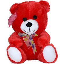 Mayf 1181KR Oturan Ayı 30 cm Kırmızı
