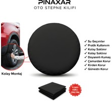 pınaxar Hyundaı Accent Blue Uyumlu Oto Stepne Kılıfı 13-14 Inç Dayanıklı