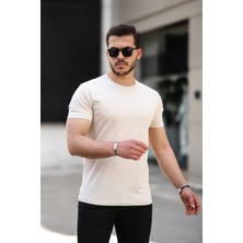Comstar Erkek Slim Fit Baskısız T-Shirt