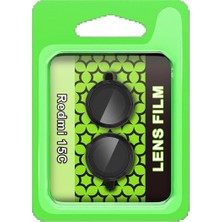 Marsilyan Xiaomi Redmi 15C 4g Raze Metal Kamera Lens - Siyah