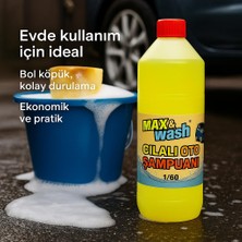 Max&Wash 1kg Cilalı Oto Şampuan 1/60