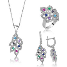 Gumush Gümüş Renkli Bayan Set