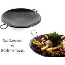 Marsilyan Yanmaz Yapıştırmaz Sac Kavurma Tavası