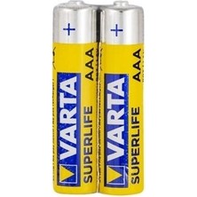 Marsilyan 1 Adet Ince Pil Aaa Superlife Çinko Karbon Kumanda Pili