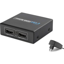Gabble GAB-HS02 HDMI Splitter 1 Giriş 2 Çıkış
