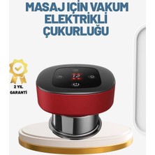 Eldenör Akıllı Vakumlu Kupa Masaj Cihazı Ağrı Giderici ve Rahatlatıcı Terapi