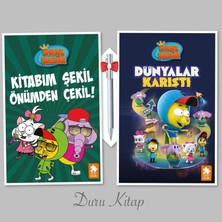 Eksik Parça Yayınları Kral Şakir 16 Kitabım Şekil Önümden Çekil - Kral Şakir Dünyalar Karıştı (2 Kitap)