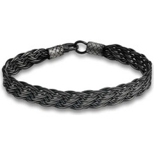 Gumush Gümüş Kazaziye Örgü Bileklik