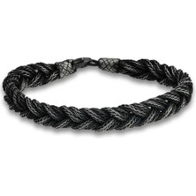 Gumush Gümüş Kazaziye Örgü Bileklik