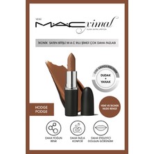 M.A.C Hodge-Podge 3.5gm Macximal Sleek Satin Lipstick Ikonik Saten Bitişli Ruj