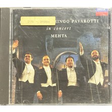 Plak İstasyonu (Plak Değildir CD Dir) CD Carreras Domingo Pavarotti In Concert Mehta CD