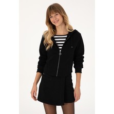 U.s. Polo Assn. Kadın Siyah Hırka (Örme) 50314177-VR046