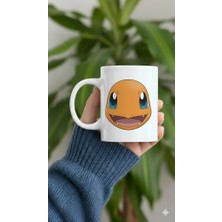 Sartre Art "pokemon Charmander" Hediye Tasarımlı Porselen Kupa Bardak