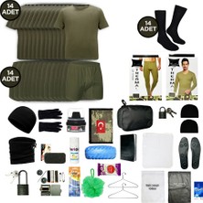 Askerimalzeme.com 14'lü Kışlık Ekonomik Jandarma Bedelli Asker Seti